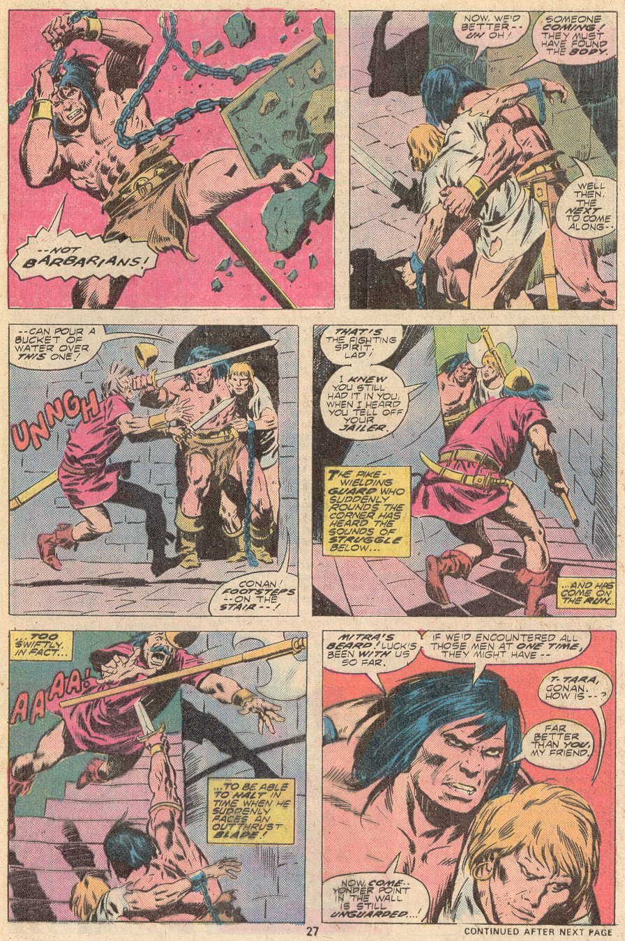 Read online Conan the Barbarian (1970) comic -  Issue #67 - 17