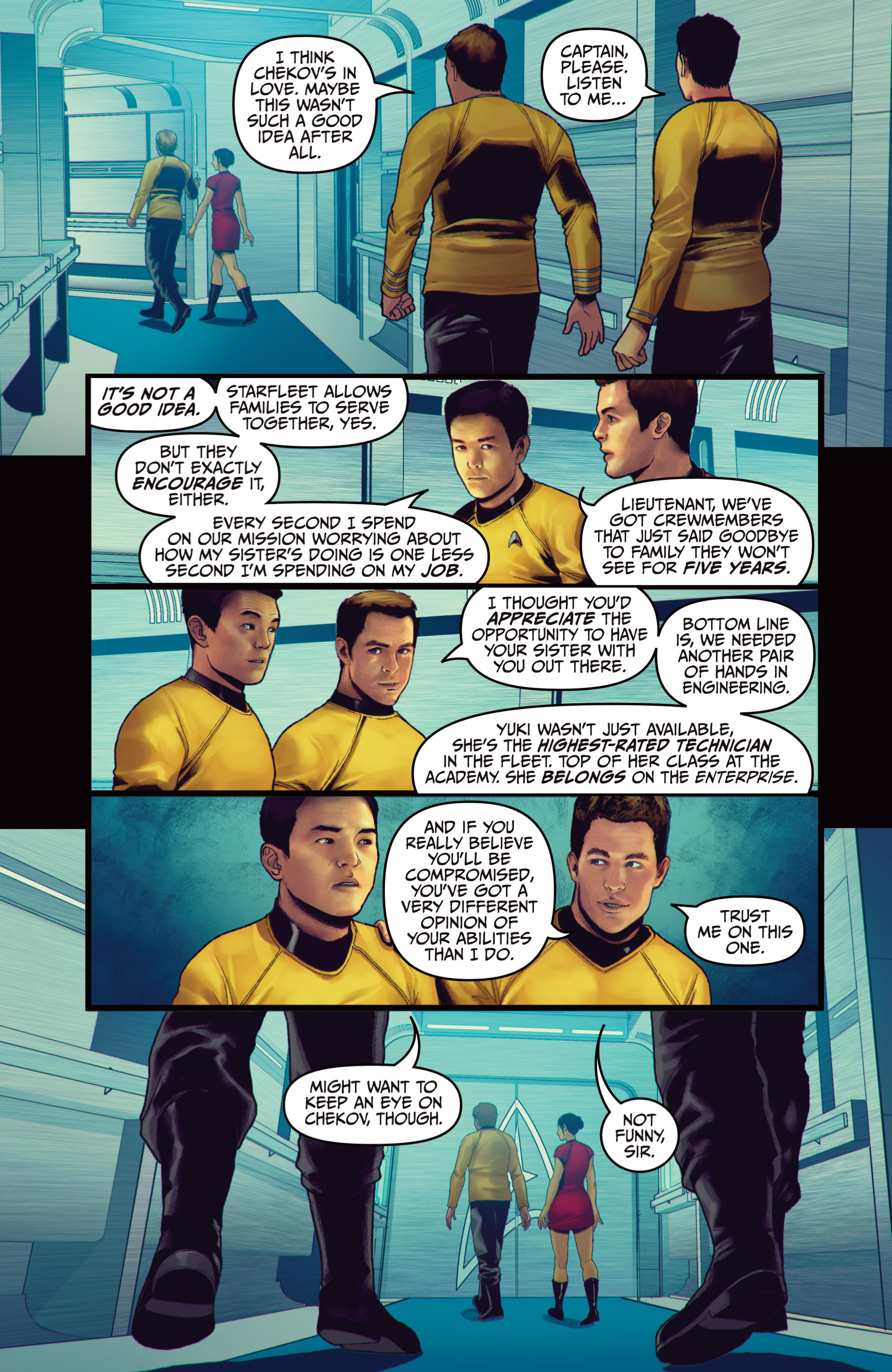 Read online Star Trek (2011) comic -  Issue #25 - 10