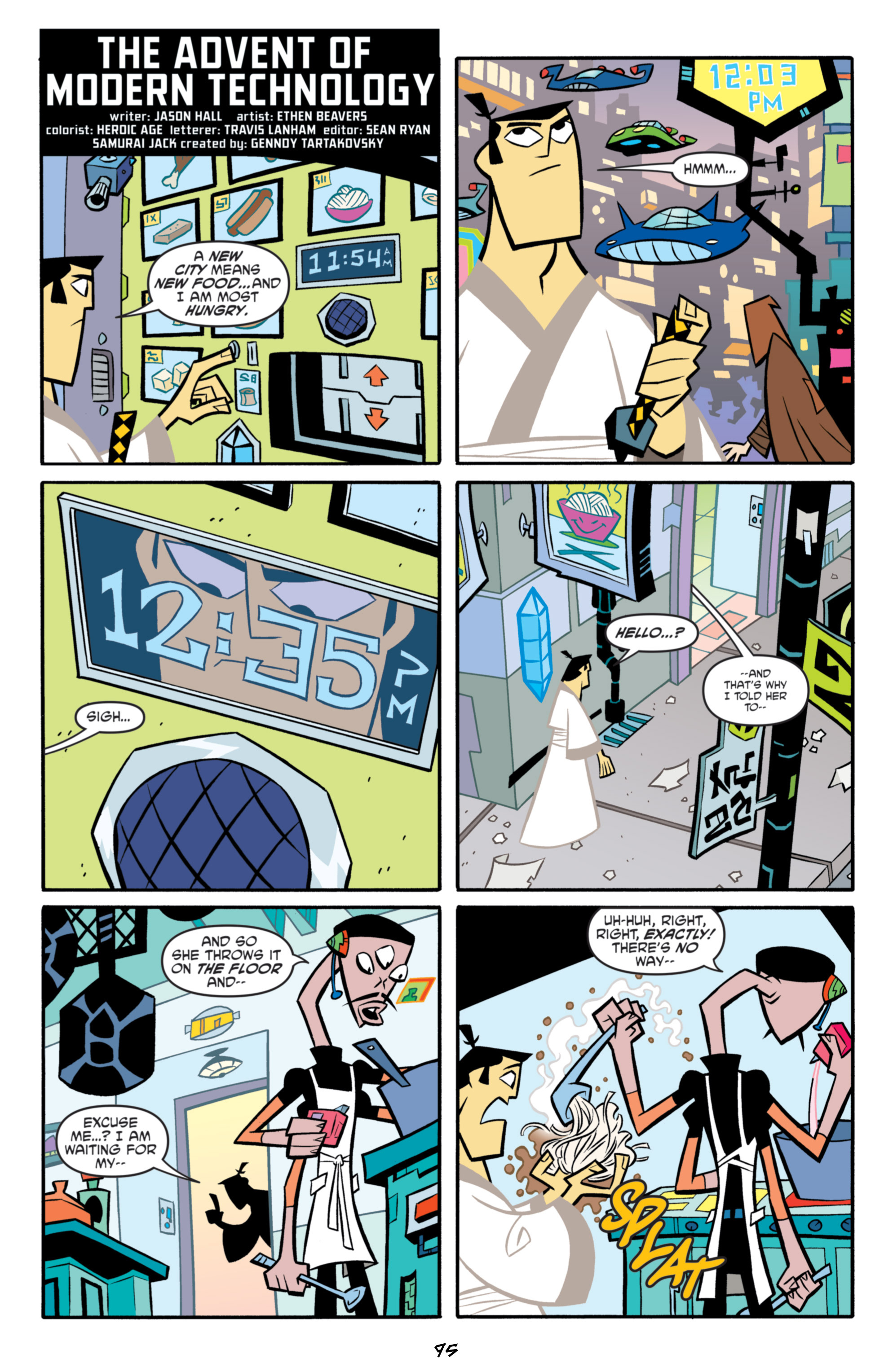 Read online Samurai Jack Classics comic -  Issue # TPB 2 - 96