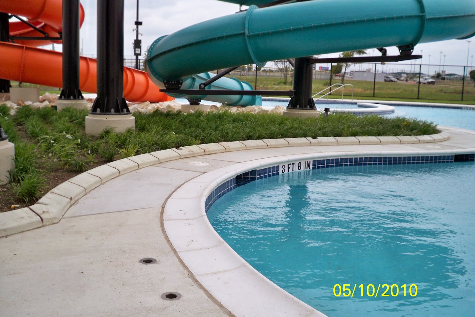 Texas Custom Borders Lion's Club Water Park in Killeen
