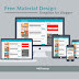 Free Material Design Template Blogger - MDFostrap