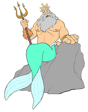 Нептун рисунок для детей