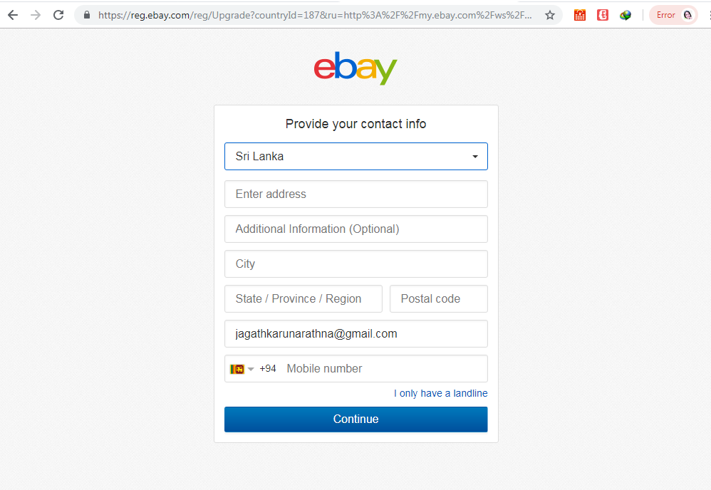 _ eBay Seller Registration Tutorial 1