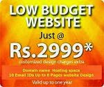 Get website just for Rs.2999/-