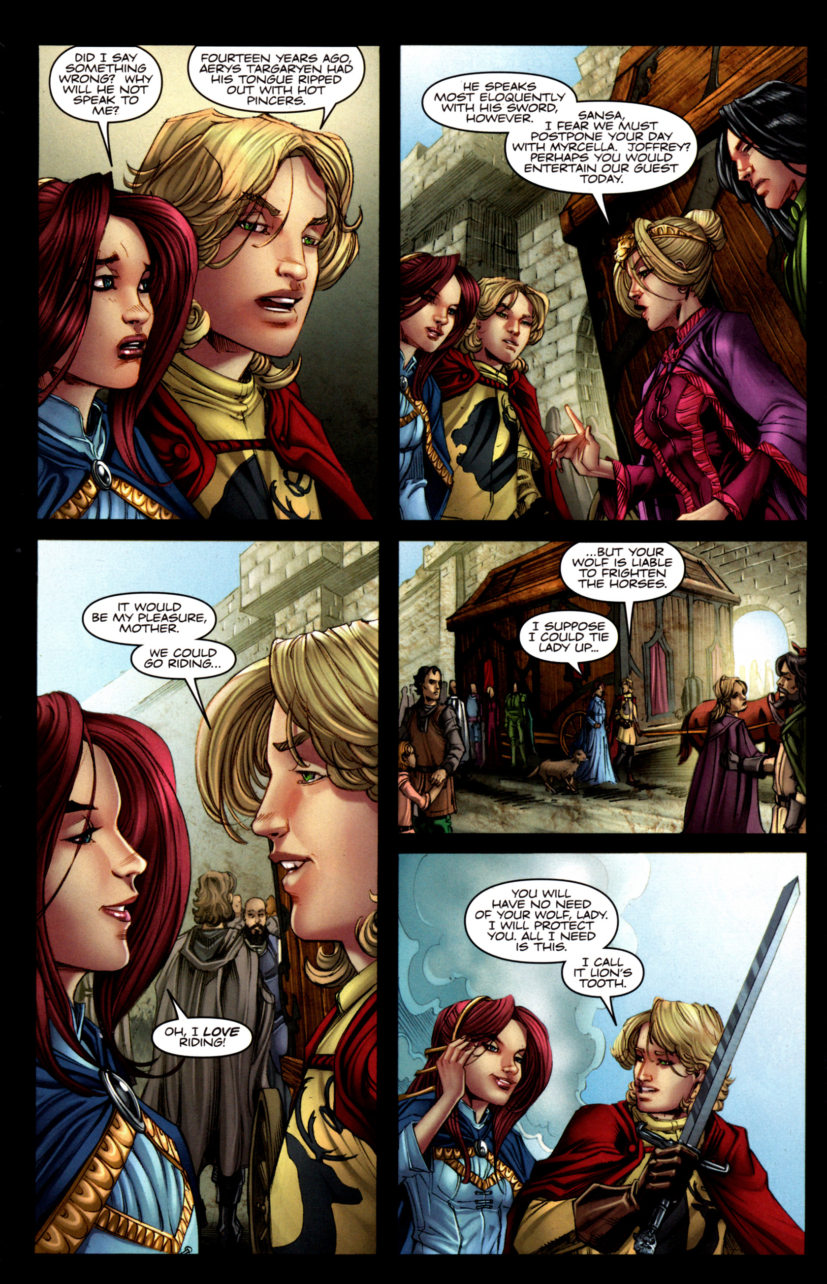 Read online A Game Of Thrones comic -  Issue #5 - 8