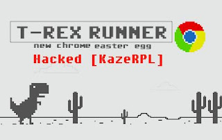 Cara Hack Game T-Rex Google Chrome