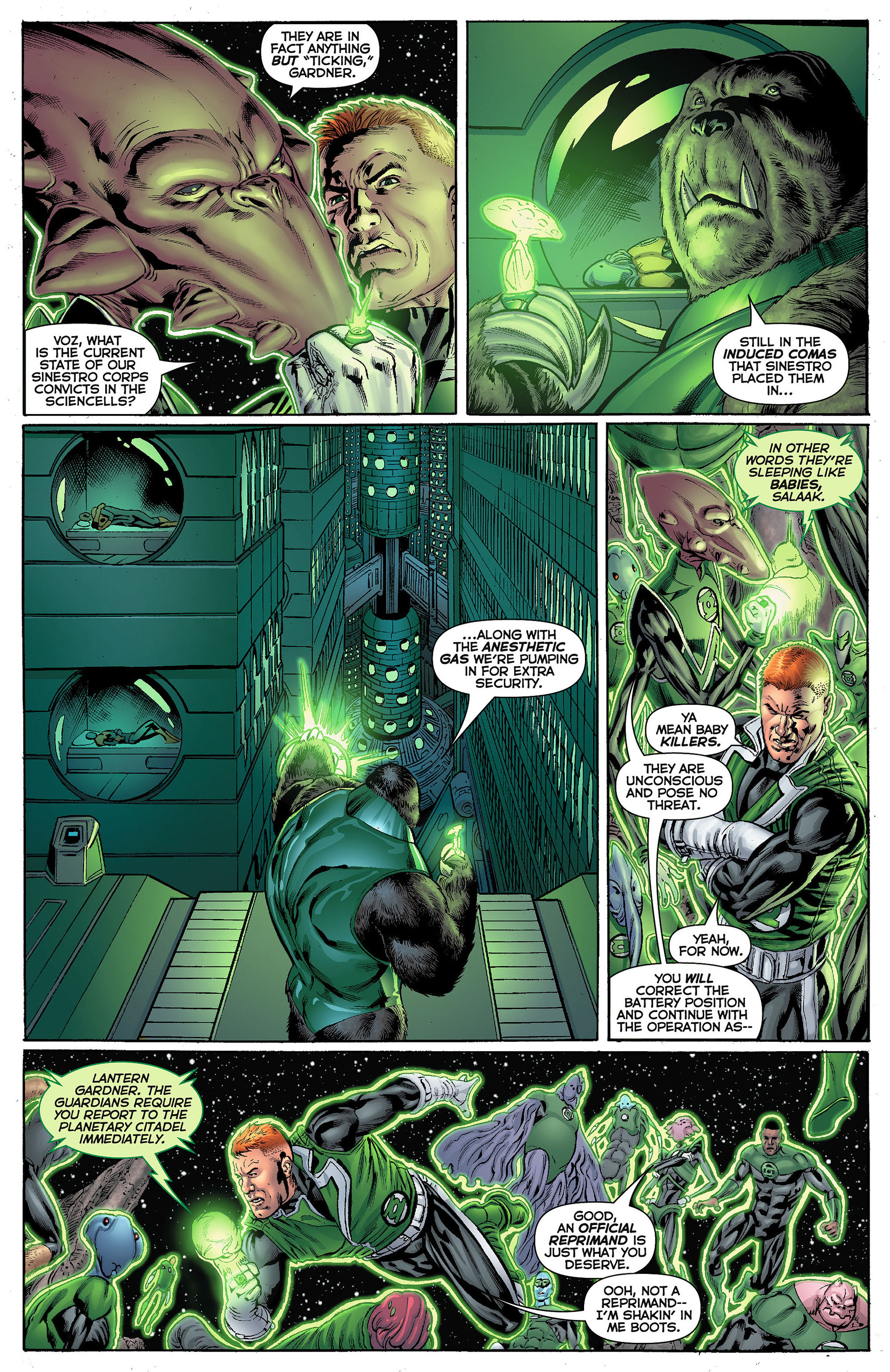 Read online Green Lantern Corps (2011) comic -  Issue #8 - 12