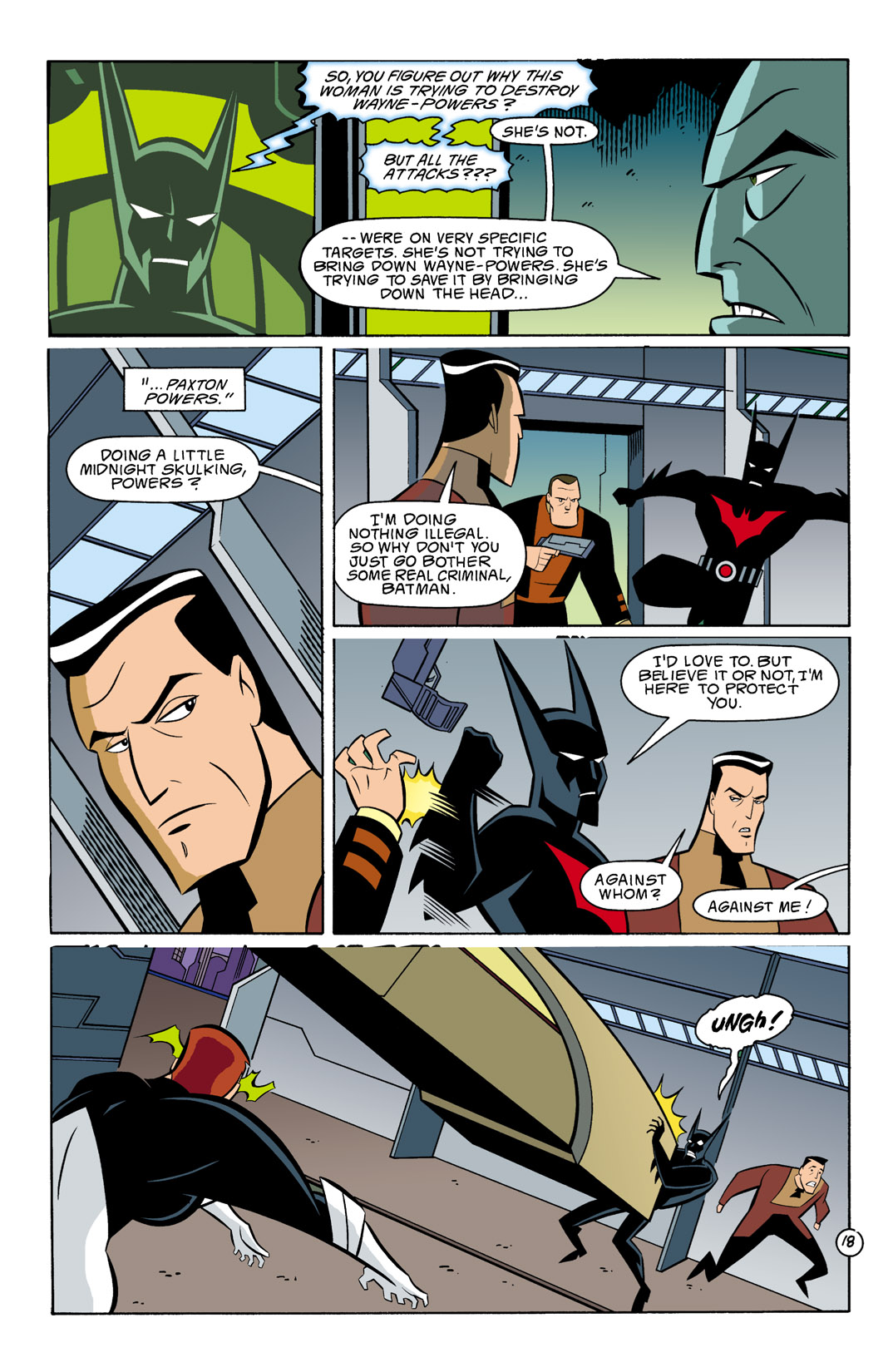 Read online Batman Beyond [II] comic -  Issue #8 - 19