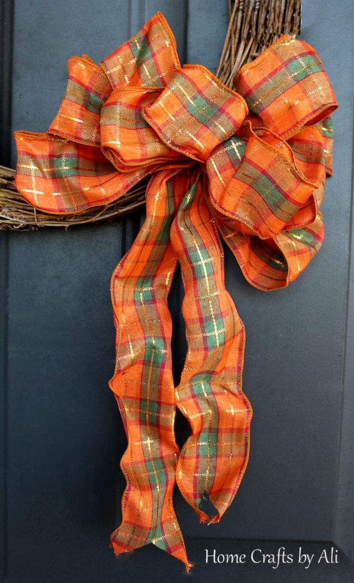 How to Make a Fall Wreath Home Crafts by Ali