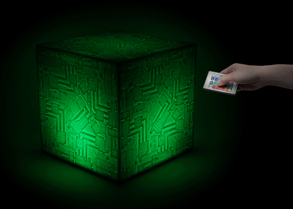 the trek collective another glowing borg cube