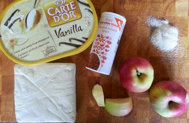 How To Make Apple Pice Cream ingredients
