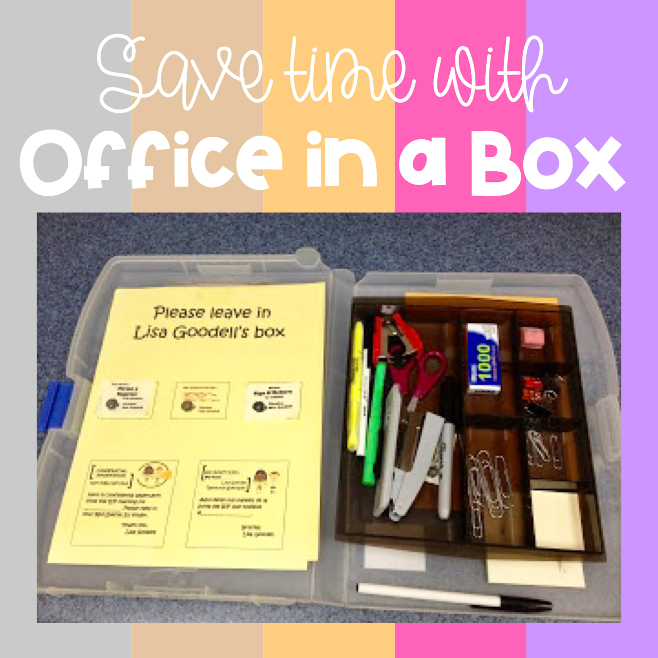 Lisa Goodell Save Time with "Office in a Box"