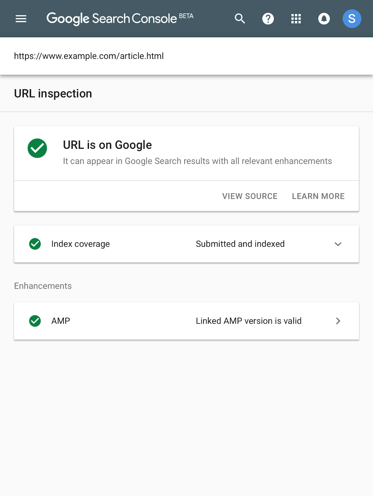 New URL inspection tool & more in Search Console