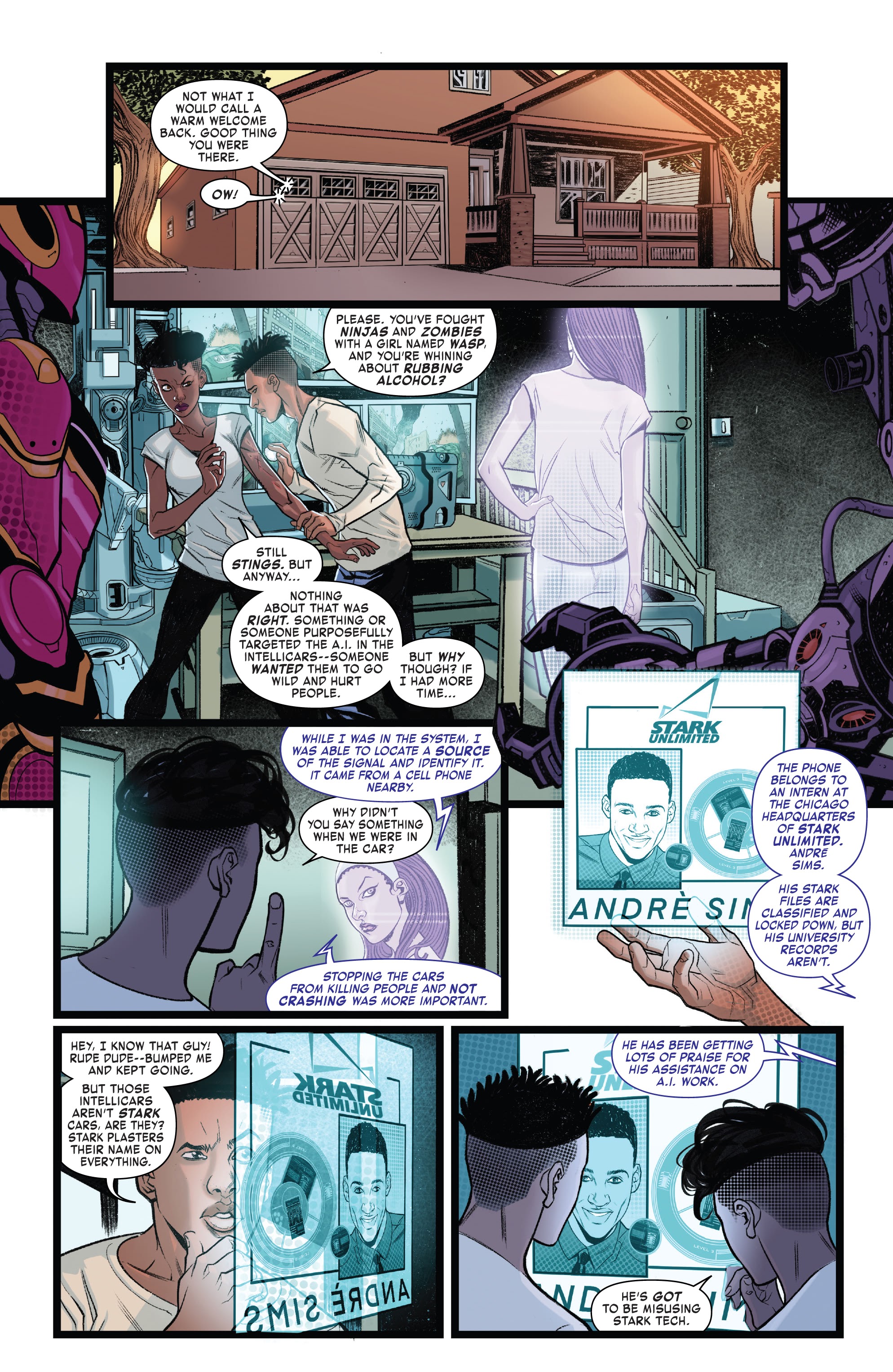Read online Iron Man 2020: Robot Revolution - iWolverine comic -  Issue # TPB - 56