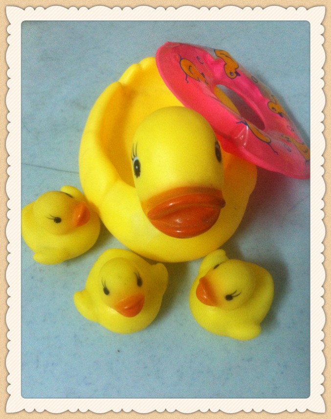 My Duck Collection Bath tub ducks