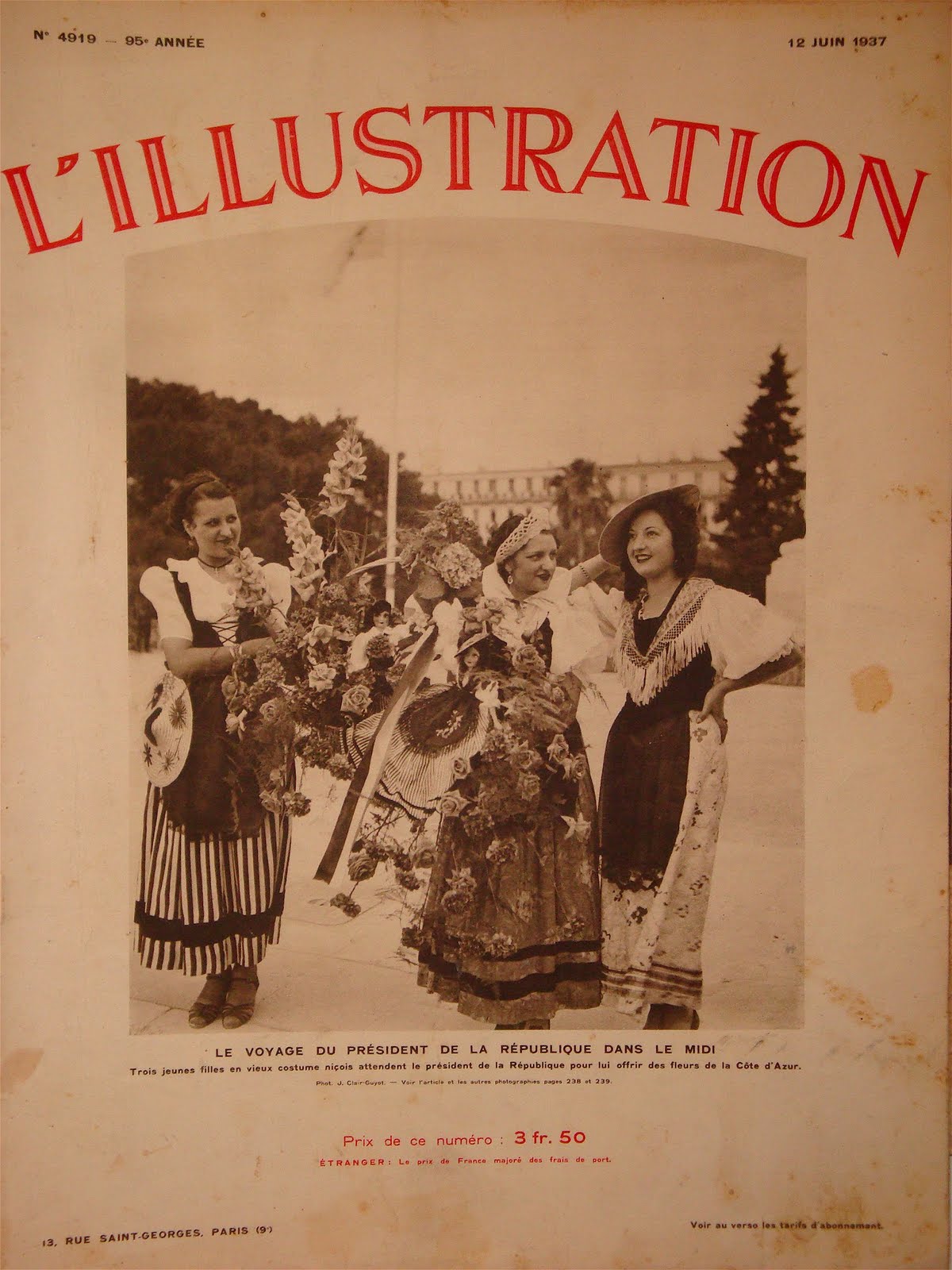 ParisPointGriset: "L'Illustration" - Année 1937