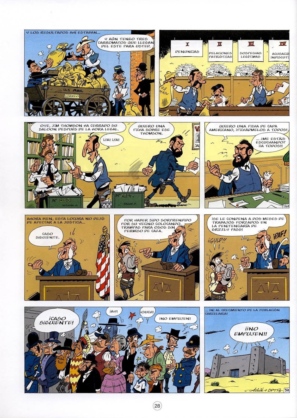 Galicia Comic Lucky Luke Lucky Luke contra Pinkerton