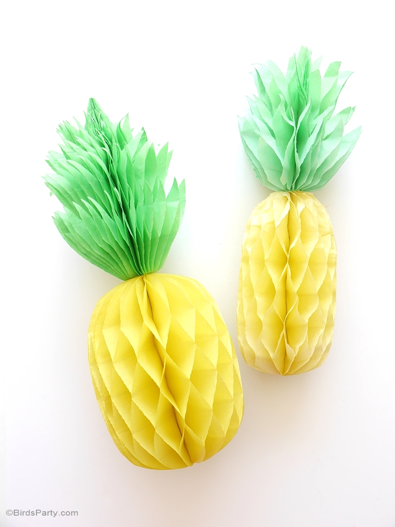 DIY Pineapple Party Decorations Party Ideas Party