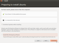 Preparing to install ubuntu 12.04 Preparing to install ubuntu 12.04