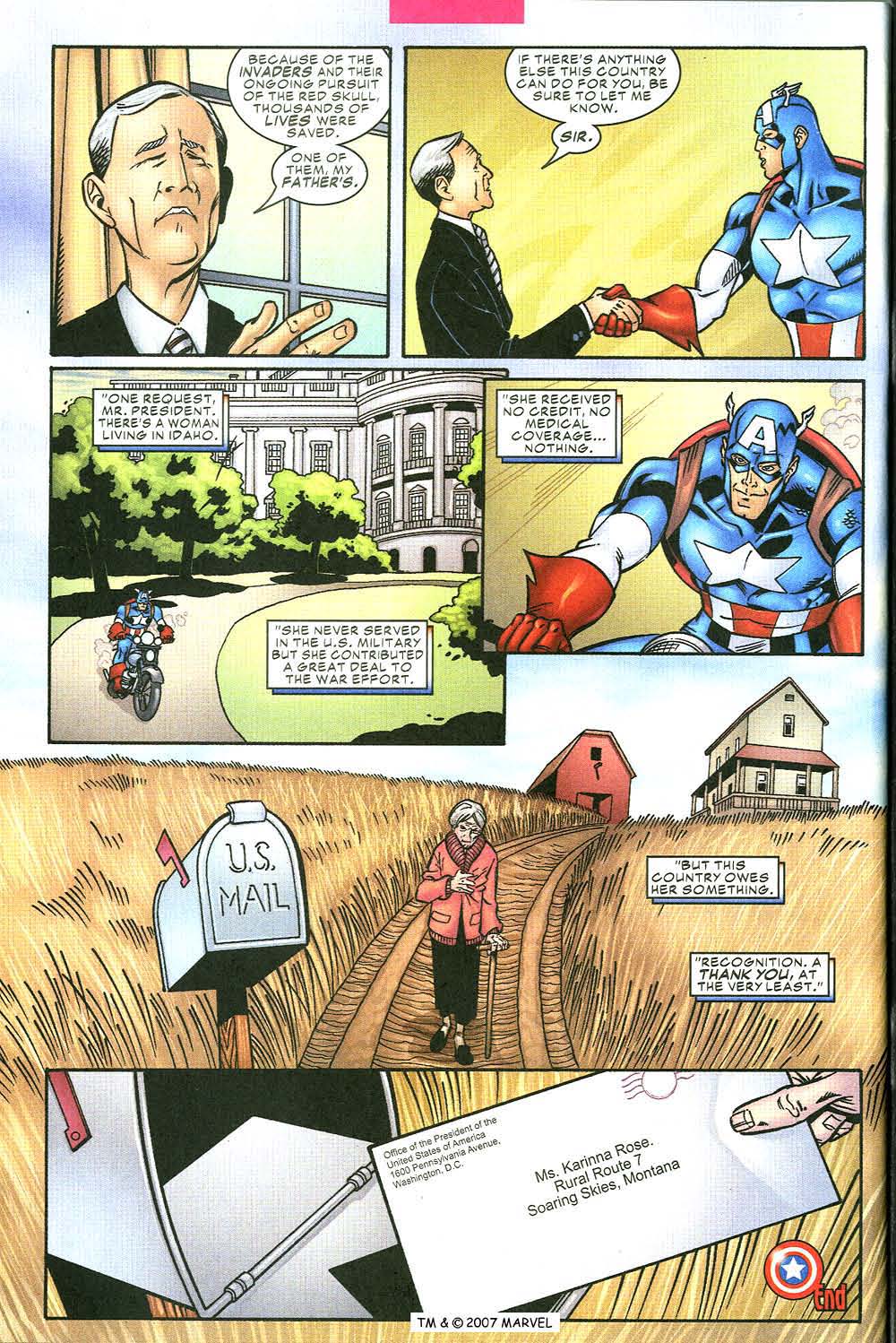 Read online Captain America (1998) comic -  Issue # Annual 2001 - 50