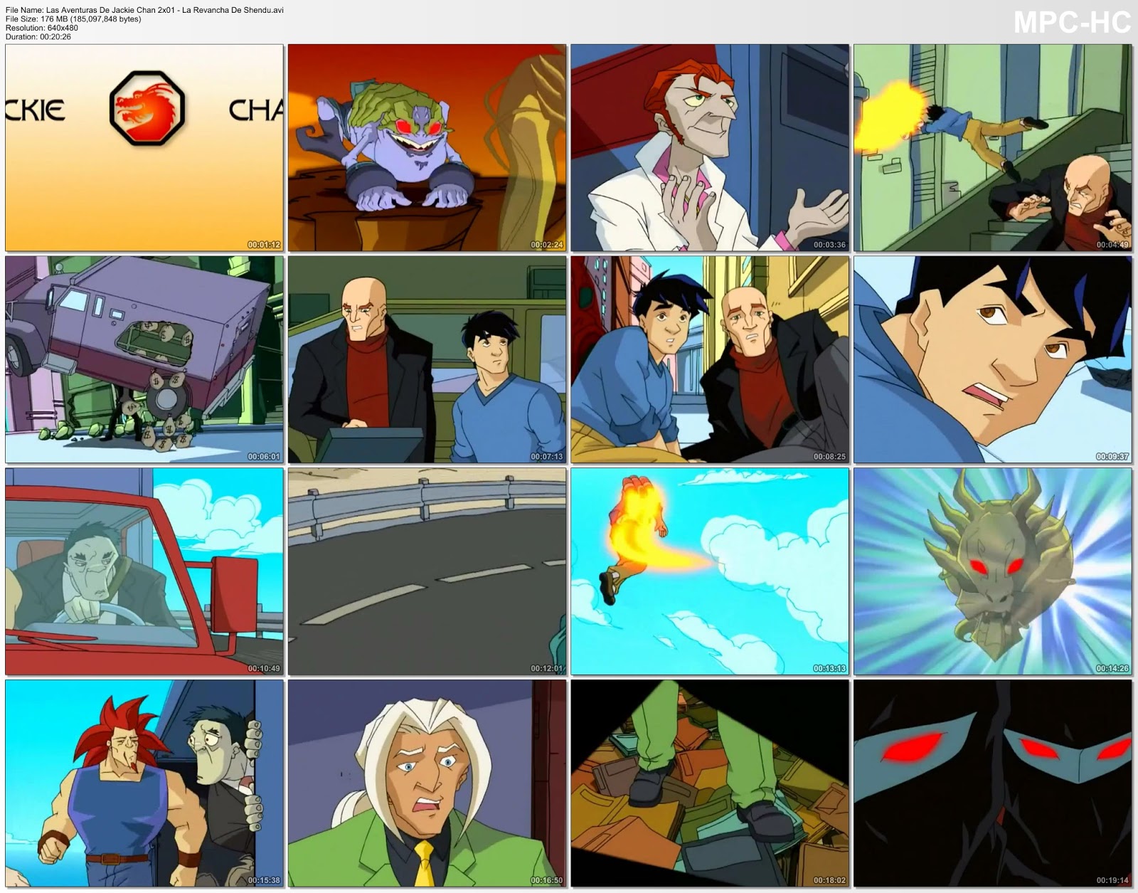 Información de las aventuras de Jackie Chan temporada 2