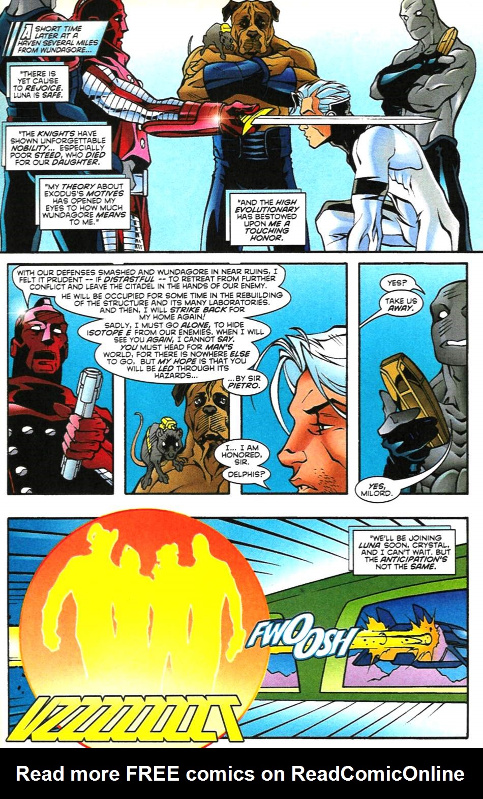 Read online Quicksilver comic -  Issue #1 - 40