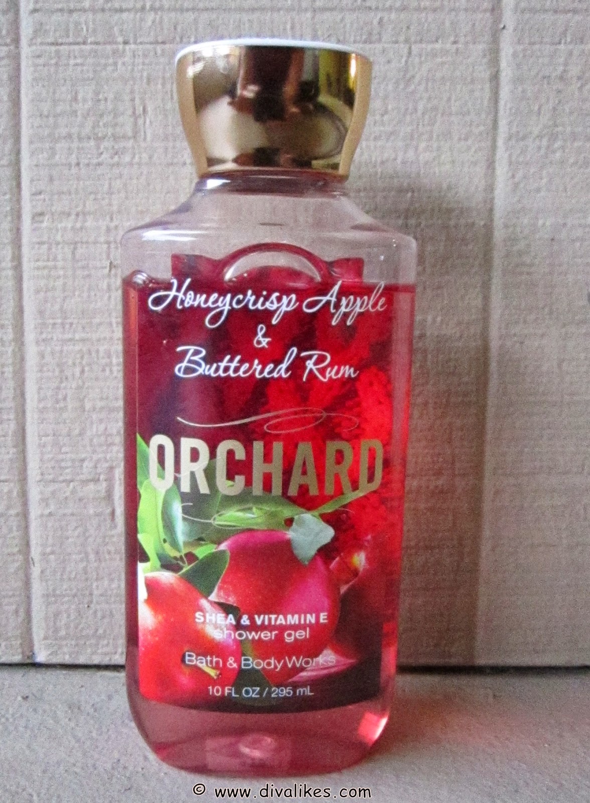 Bath & Body Works Honeycrisp Apple & Buttered Rum Orchard Shower Gel