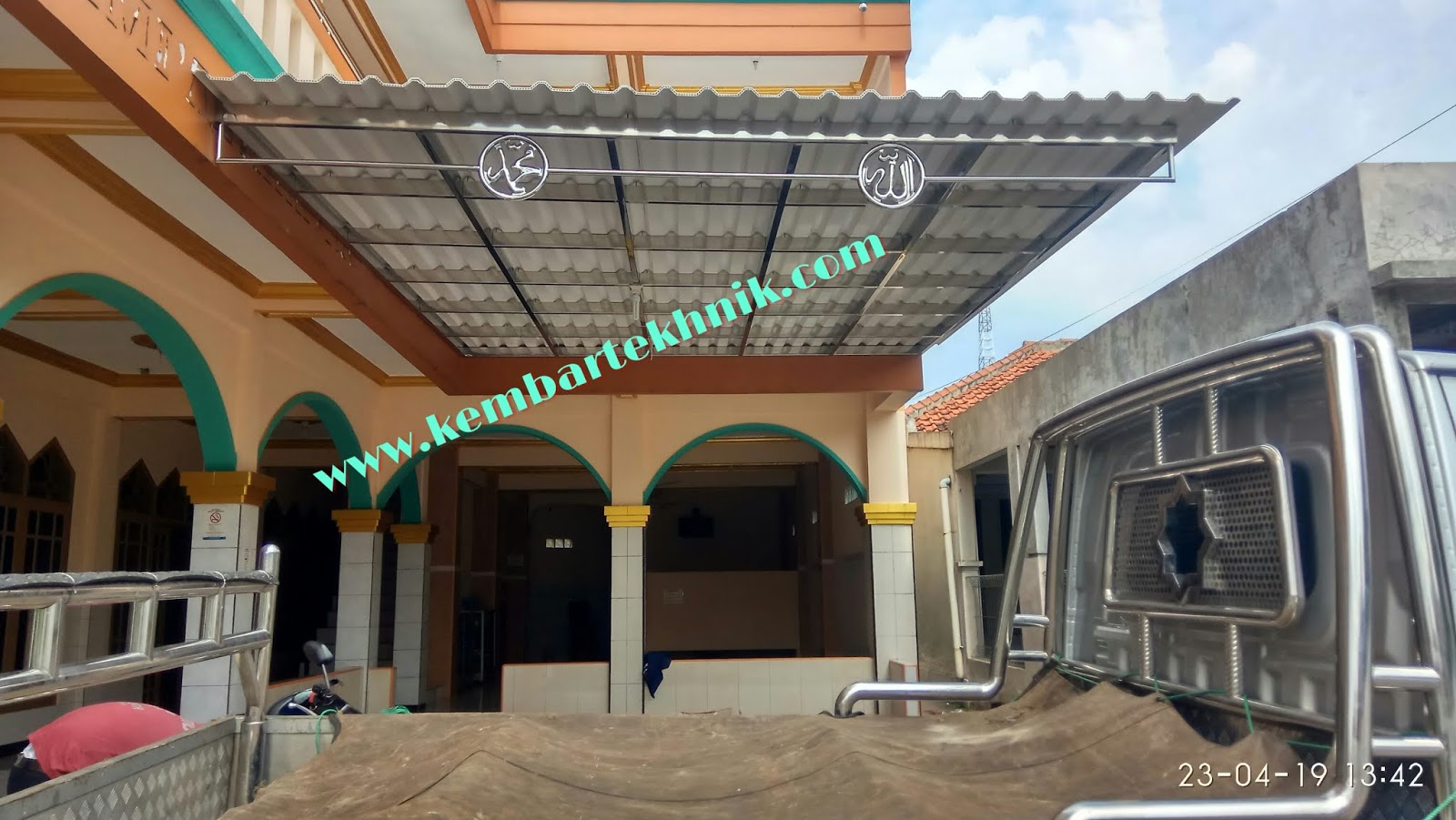 Kanopi Stainless Atap Alderon - Contoh Kanopi Stainless ...