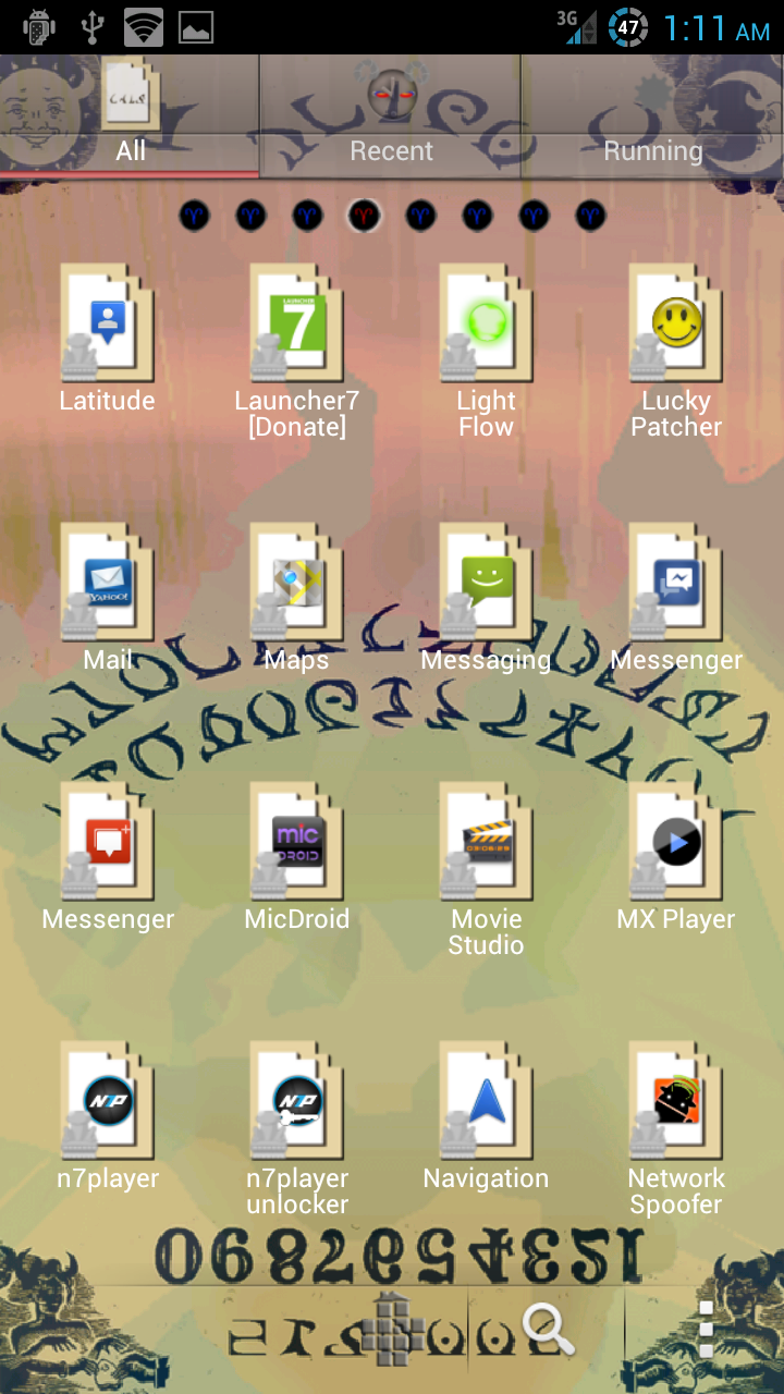 Creative Shenanigans Land of Quartz and Melody GO Launcher Ex Theme
