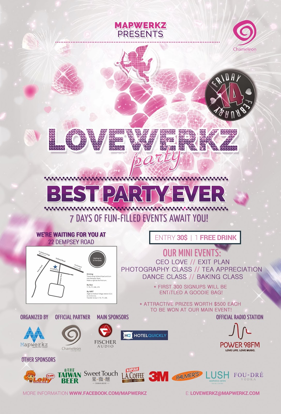 Shower bridal tiffany jill inspired jack wedding mytrueblu theme showers miriam party decorations Lovewerkz Party - Valentine's Day Event