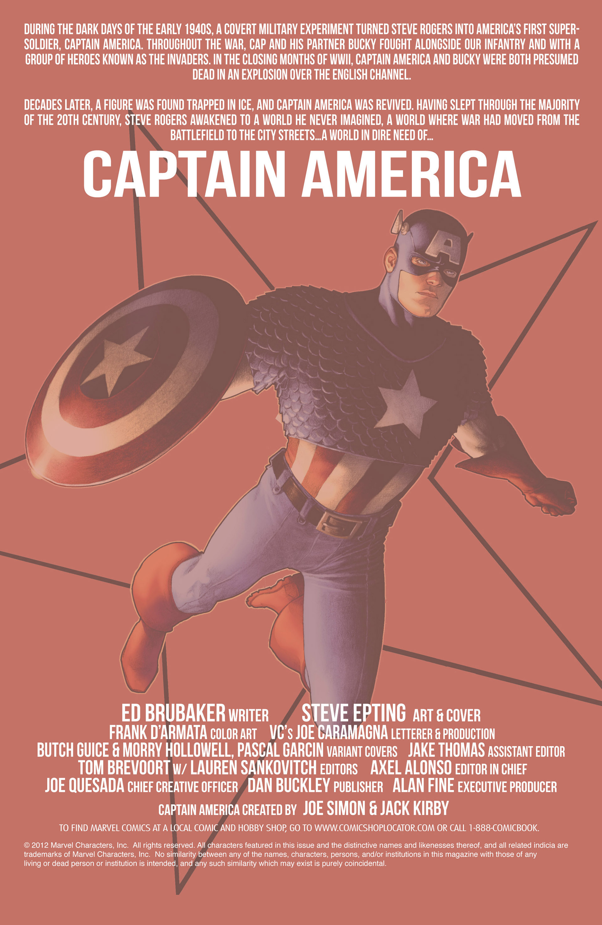 Read online Captain America (2011) comic -  Issue #19 - 21