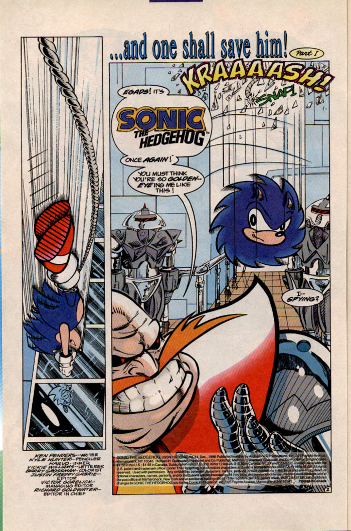 Sonic The Hedgehog (1993) issue 41 - Page 3
