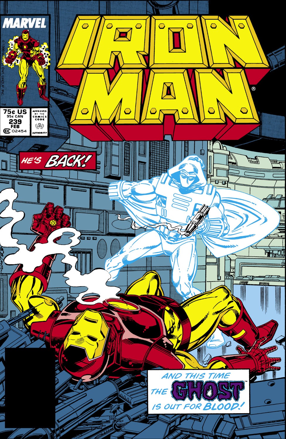 Read online Iron Man (1968) comic -  Issue #239 - 1