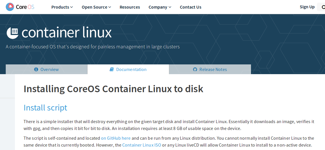 Run like Hell Customizing a CoreOS image/iso Ignition