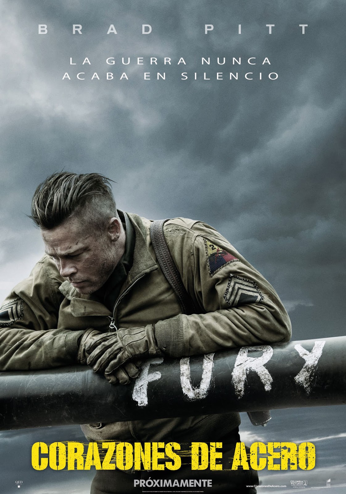 Corazones acero (2014) Fury