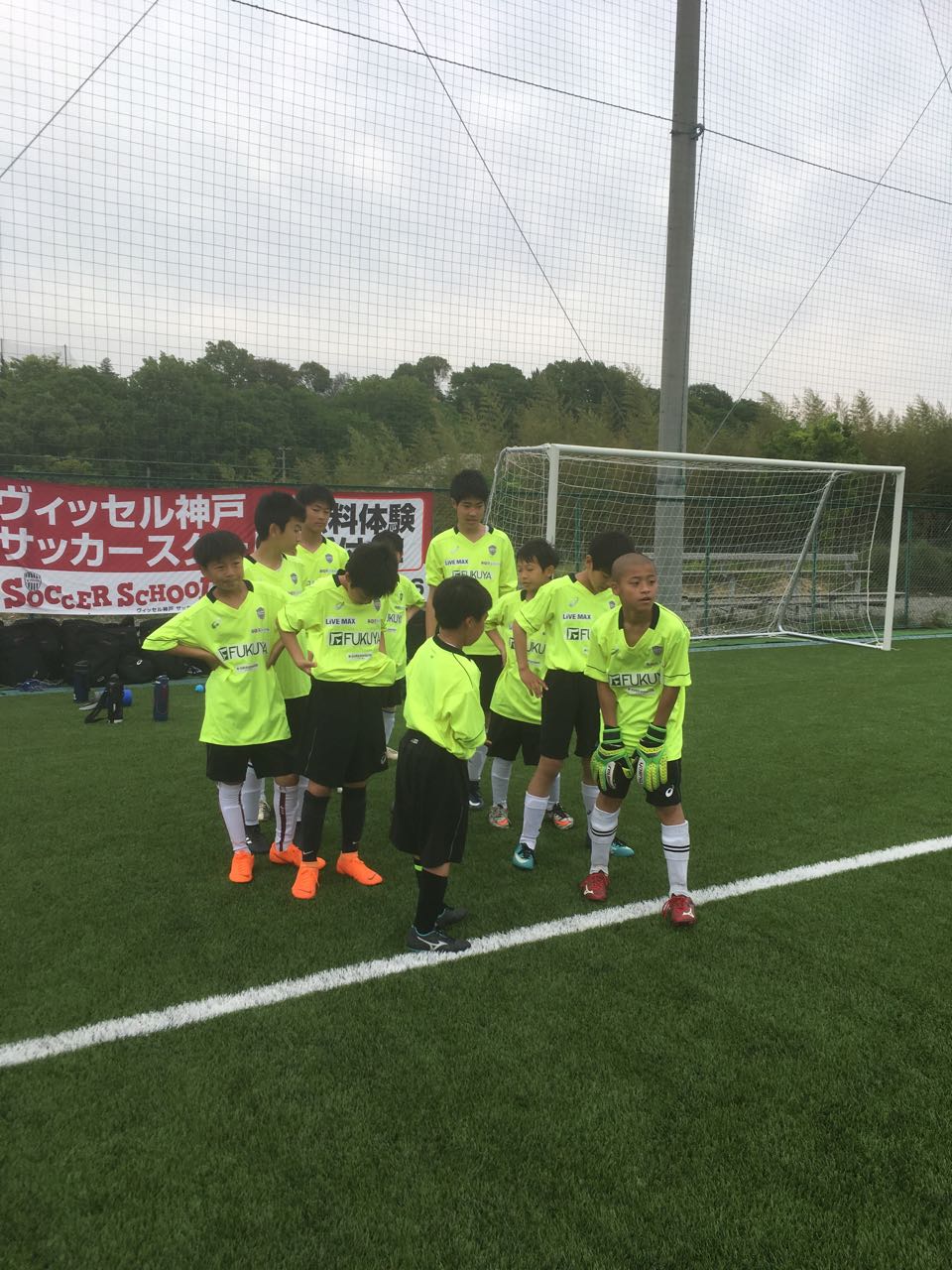 ヴィッセル神戸 サッカースクールブログ ヴィッセル神戸ss U 15umds 朴コーチ