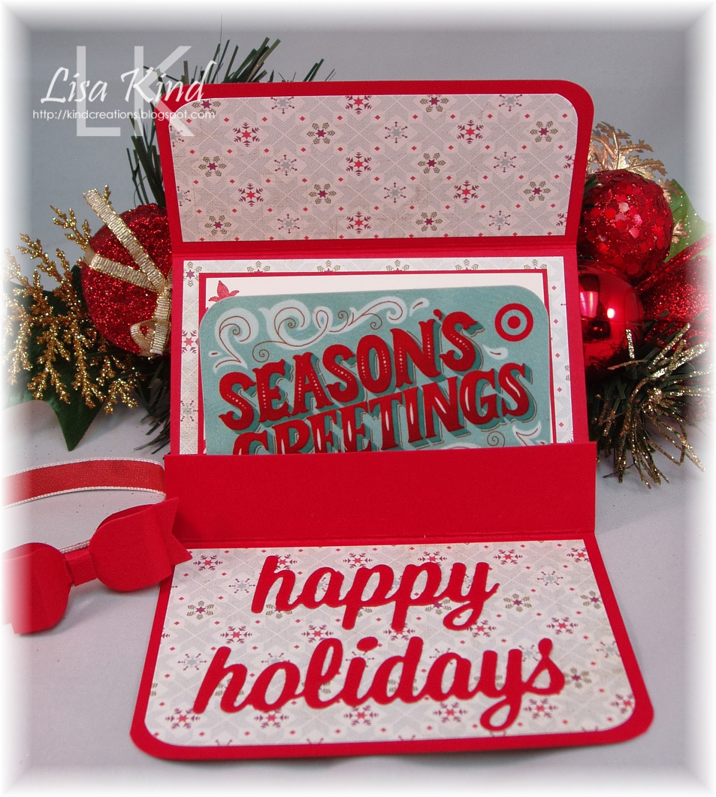 Kind Creations: Christmas Gift Card Holders