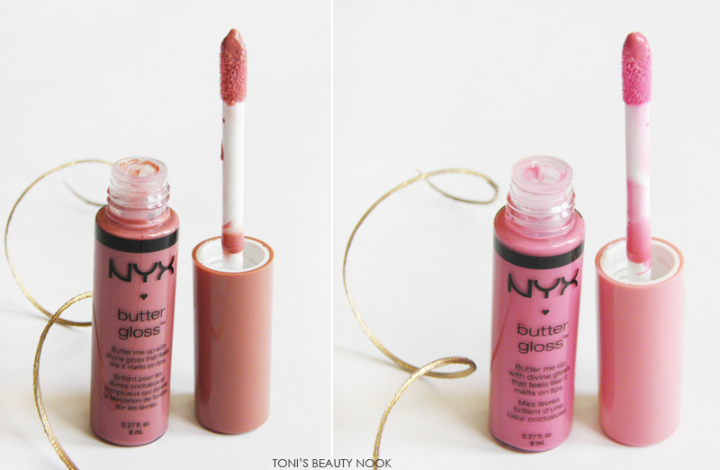 Toni's Beauty Nook NYX Butter Gloss Vanilla Cream Pie & Tiramisu