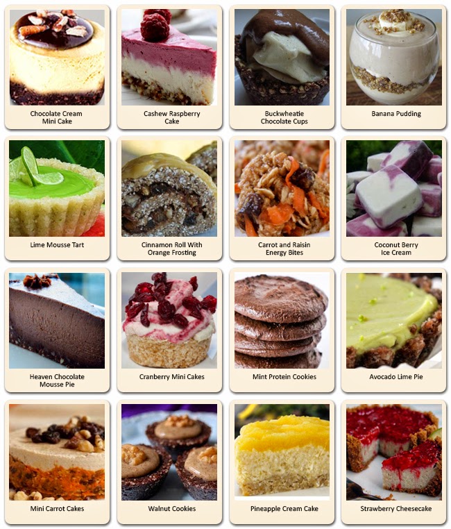 50 Raw Desserts Healthy Raw Desserts