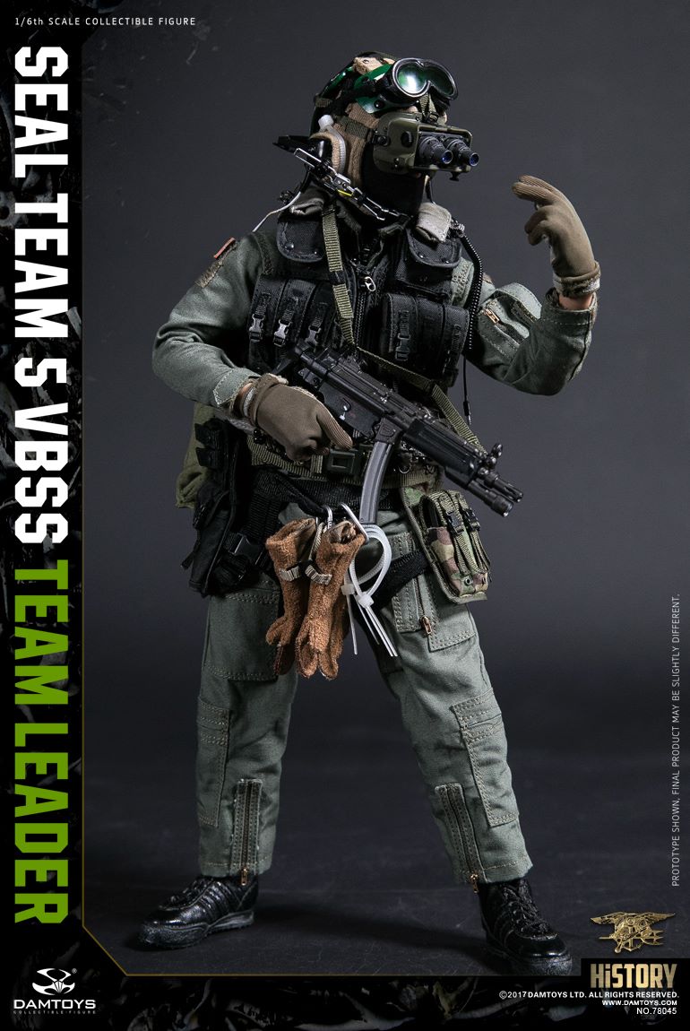 toyhaven Dam Toys 1/6th scale Seal Team 5 VBSS Team Leader 1990s
