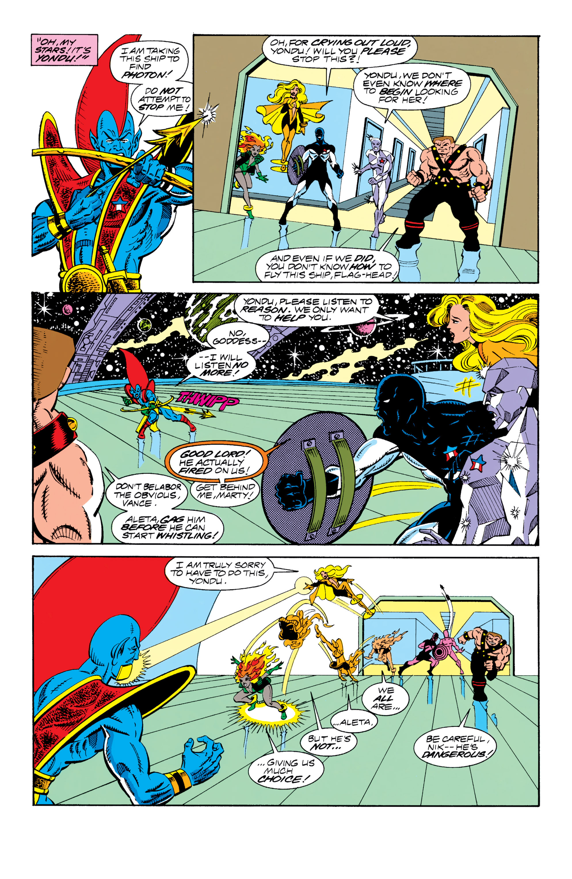 Read online Guardians of the Galaxy (1990) comic -  Issue # _TPB Guardians of the Galaxy by Jim Valentino 2 (Part 1) - 13