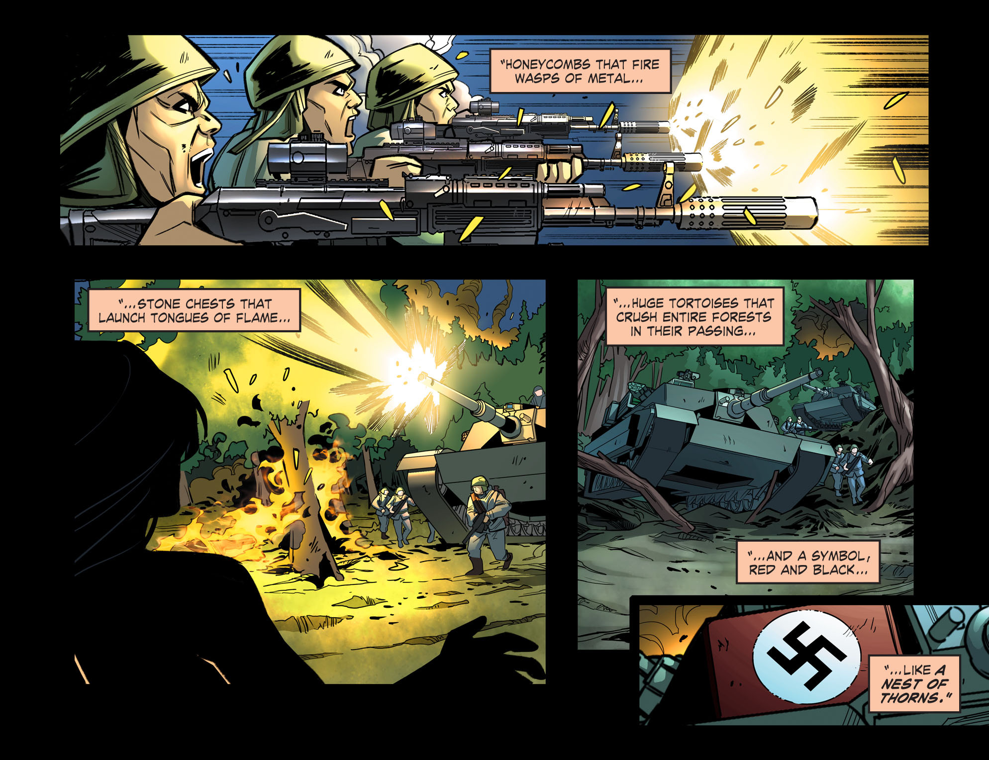 Read online DC Comics: Bombshells comic -  Issue #9 - 12