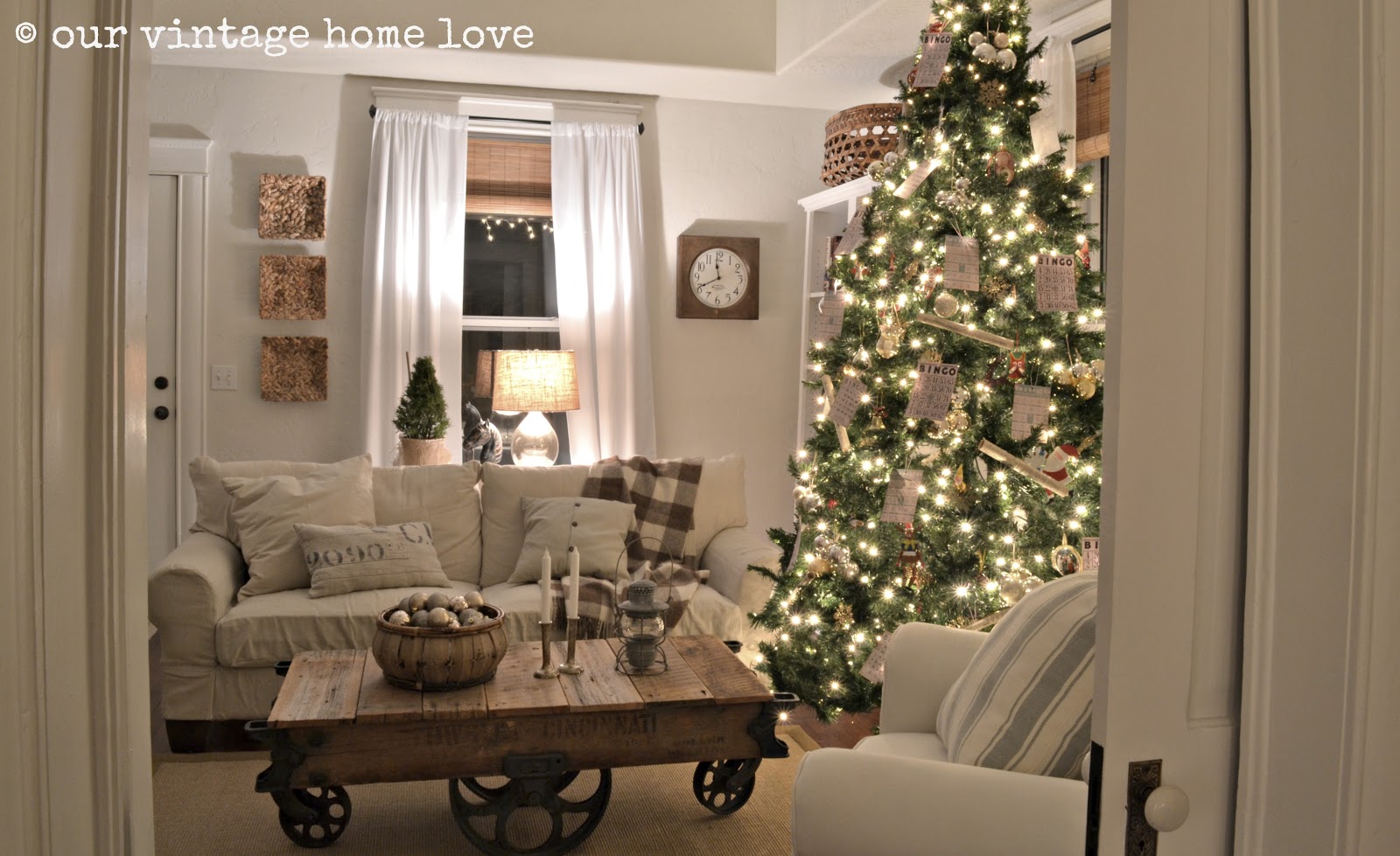 our vintage home  love 2012 Christmas Decor Ideas