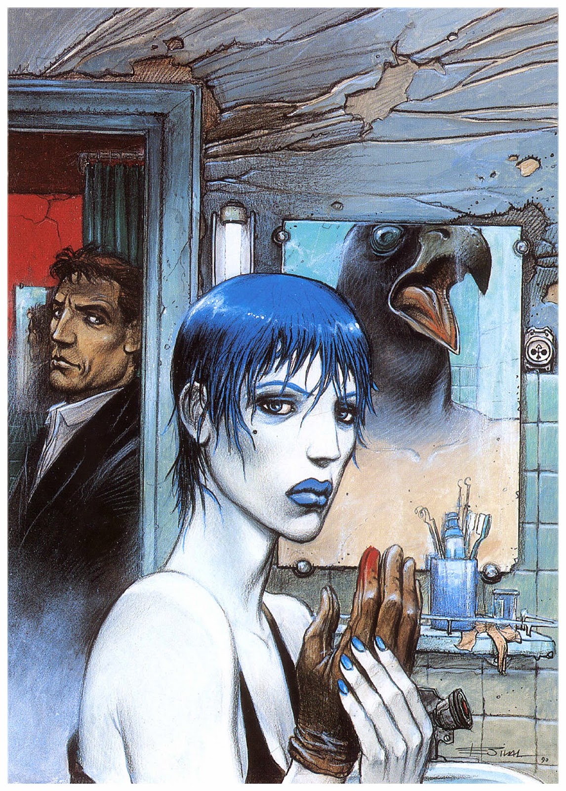 LA MUJER TRAMPA, de Enki Bilal Comicrítico LA MUJER TRAMPA, de Enki Bilal Comicrítico
