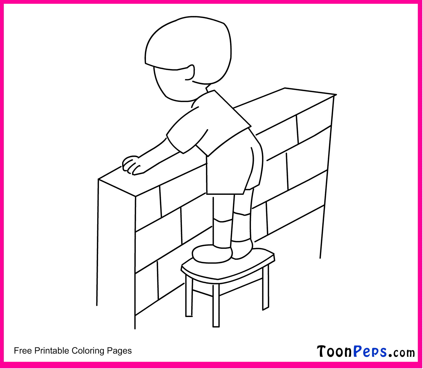 wall coloring pages - photo #7