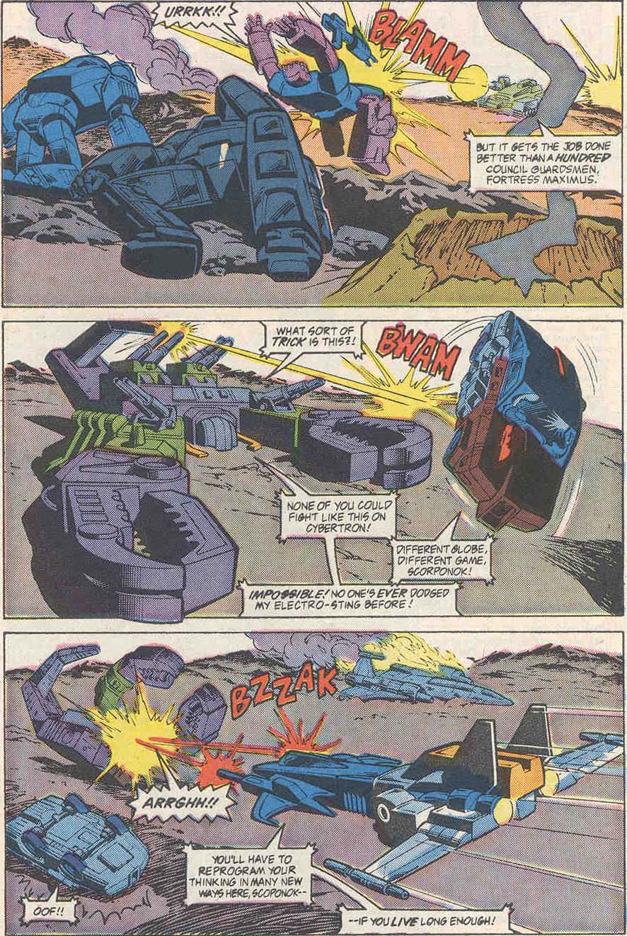 The Transformers: Headmasters issue 2 - Page 21