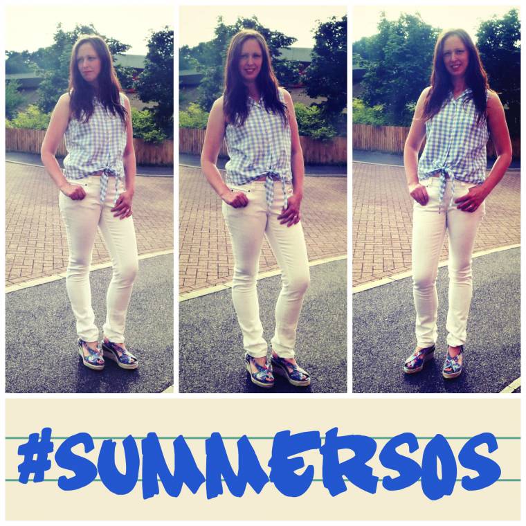 What Are The Best Colour And Style Tops To Go With The Classic White Jeans?