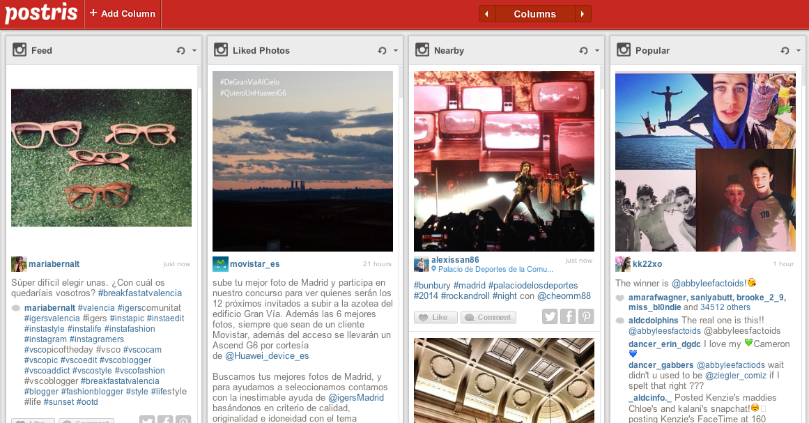 Herramienta gestión Instagram Herramienta gestión Instagram