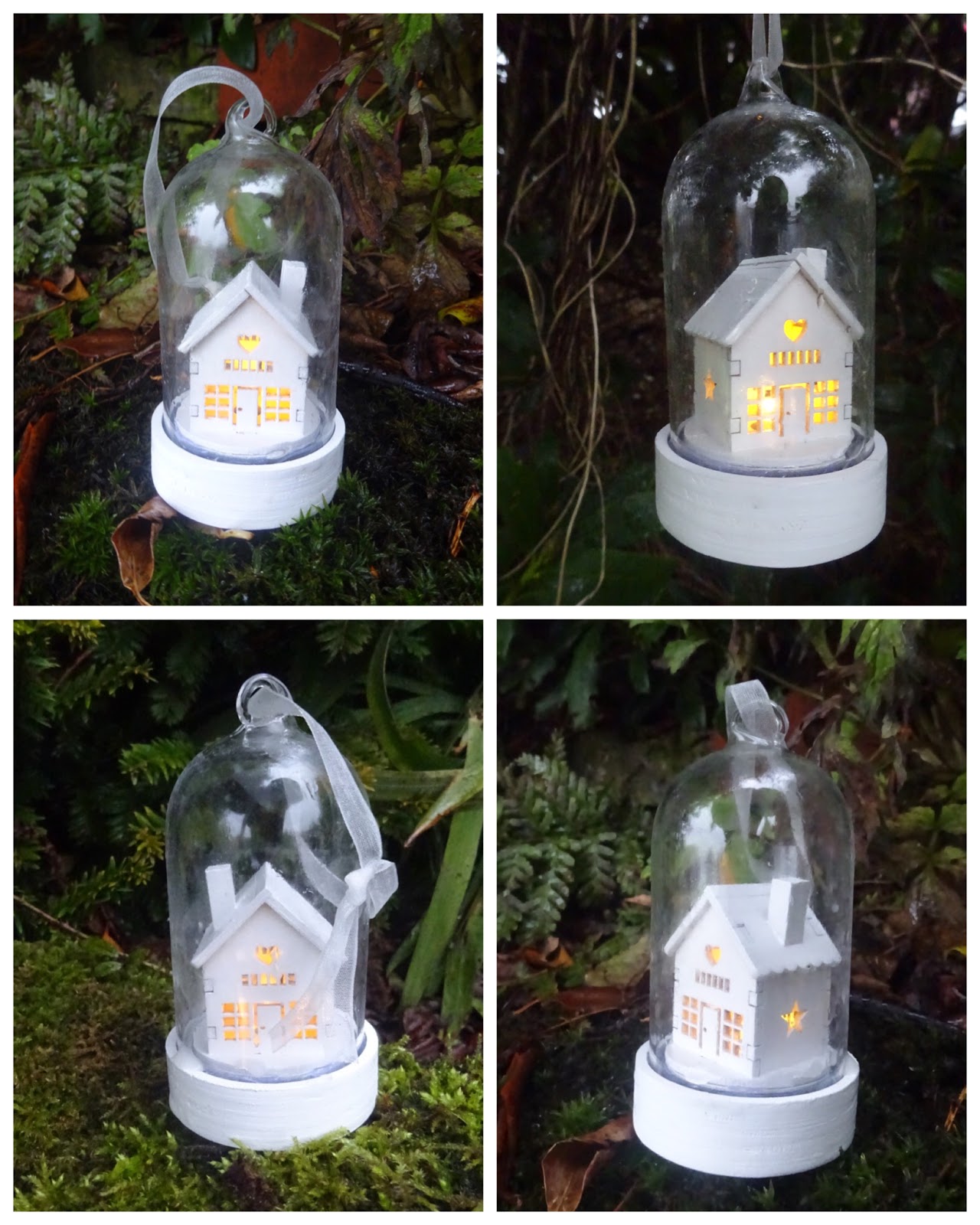 Sparkling Magpie M&S Mini Light Up House Decoration