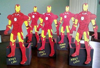 Centros de Mesa con Iron Man, parte 2